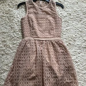 Blush pink cocktail dress from maje - size 1